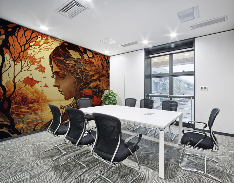 colorful autumn Wall Printing