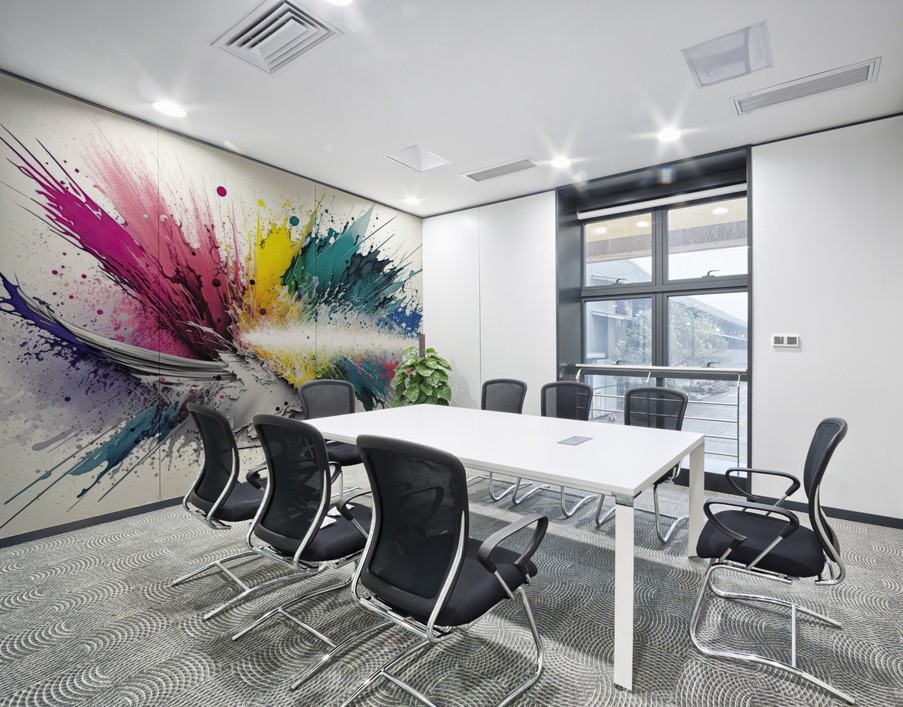 air brush abstract Wall Printing