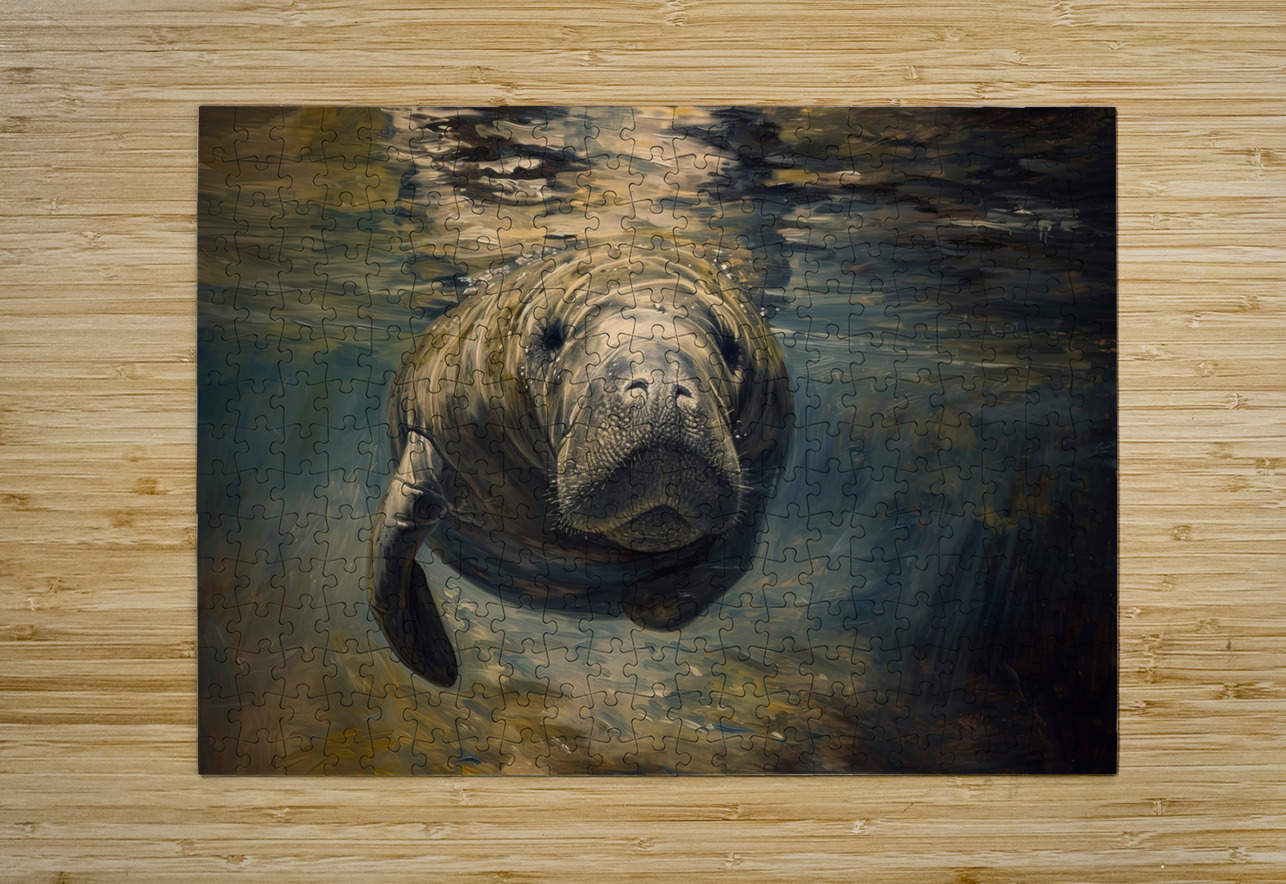 sea ​​cow George Bloise Puzzle printing