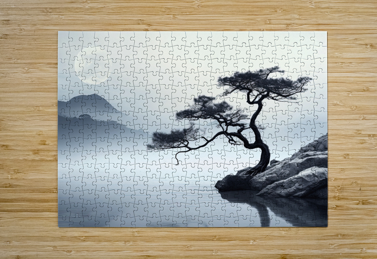 morning lake George Bloise Puzzle printing