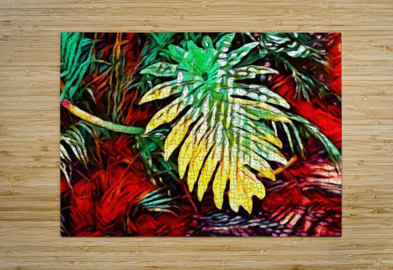 Elephant Leaves George Bloise Puzzle printing