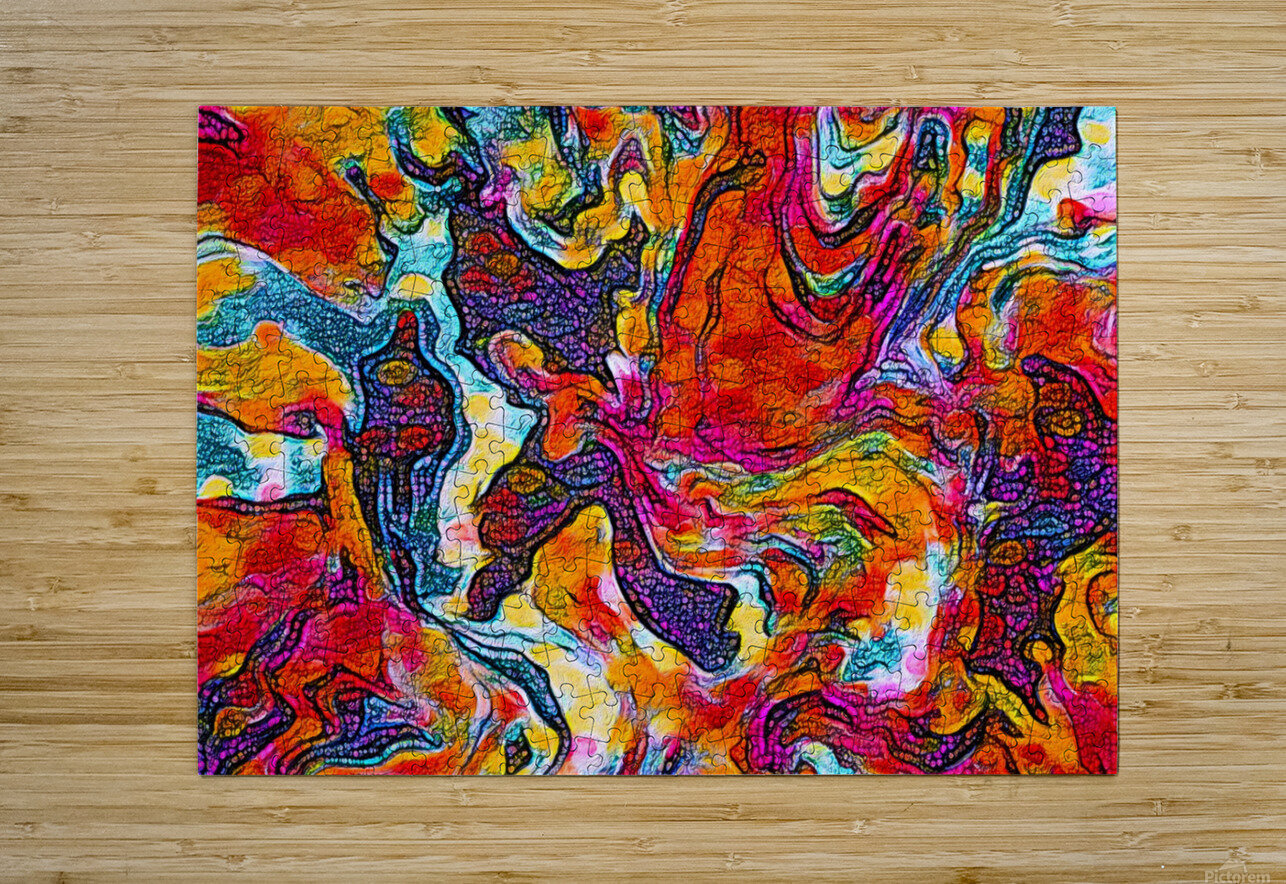 Labyrinth Color George Bloise Puzzle printing