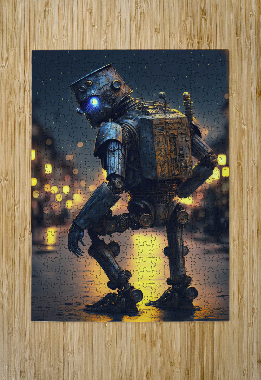 AI revolution George Bloise Puzzle printing