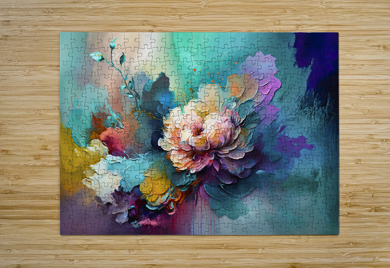 colors with brush George Bloise Puzzle printing