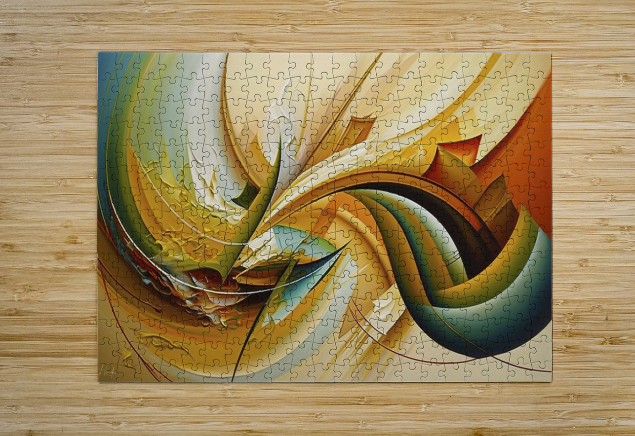shaped colors George Bloise Puzzle printing