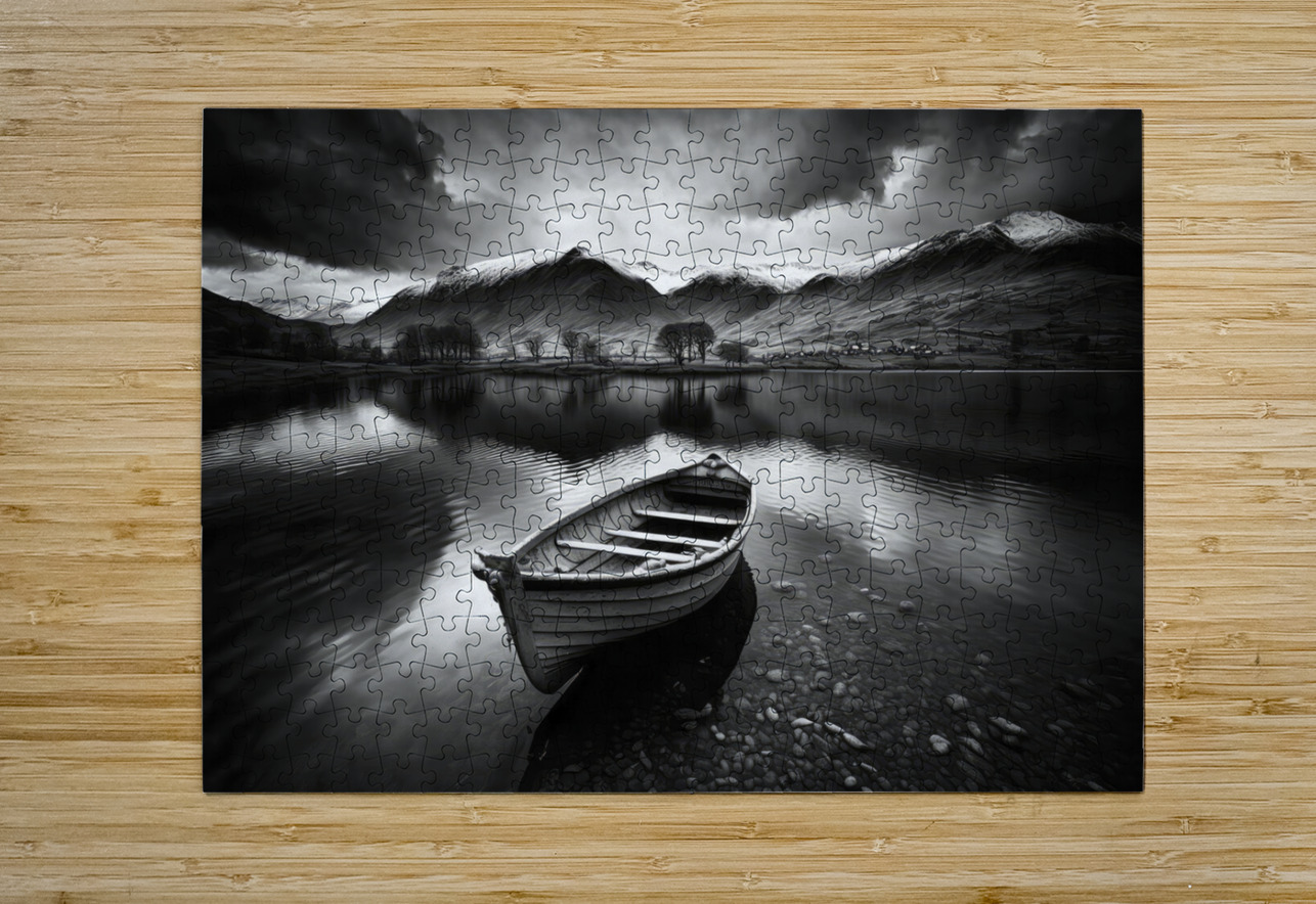 tranquility in the valley George Bloise Puzzle printing