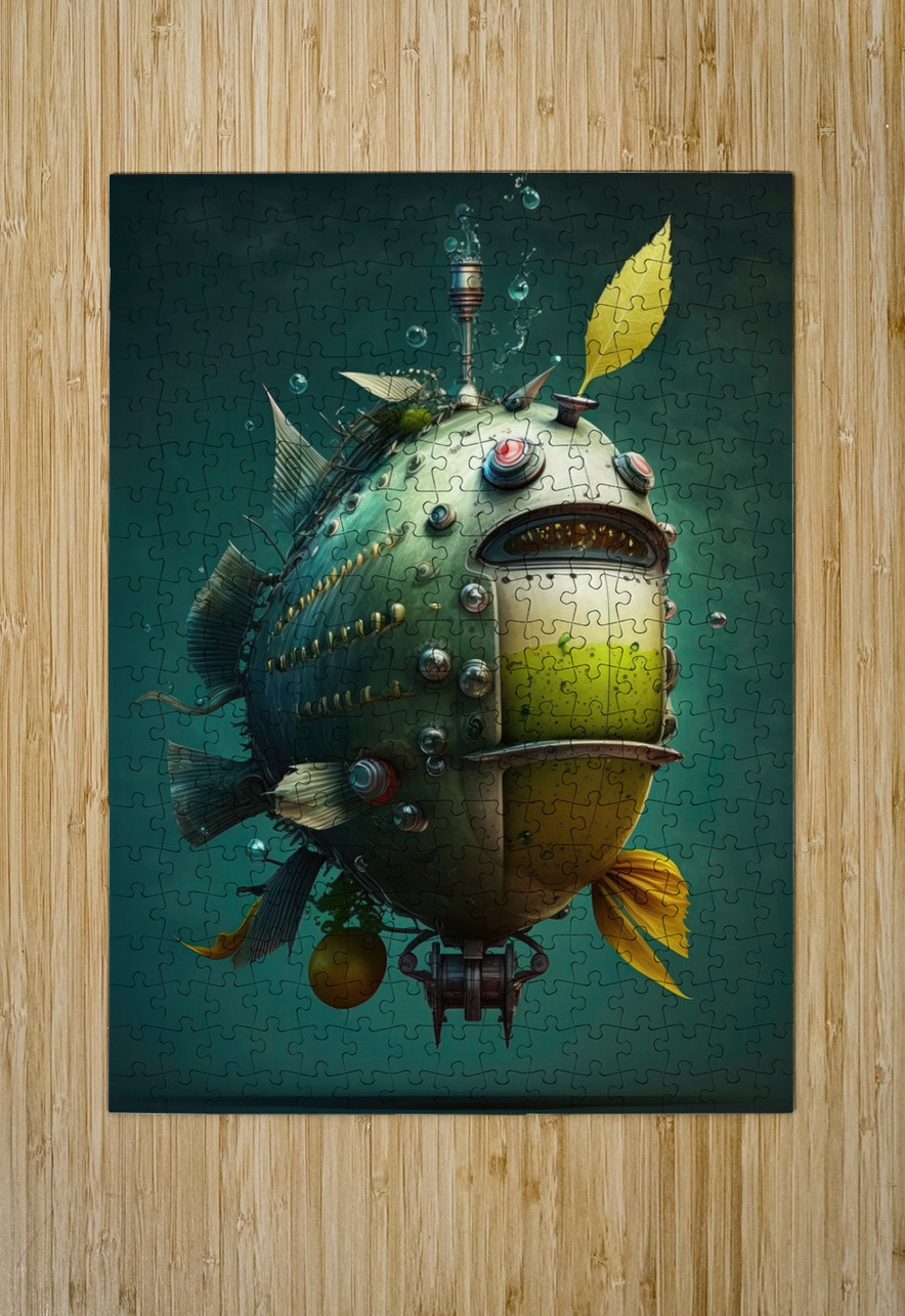 fisherman new technology George Bloise Puzzle printing