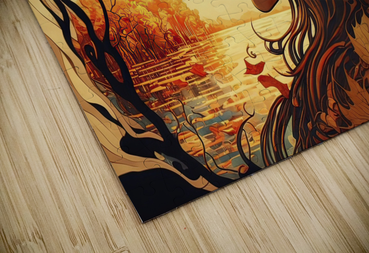 colorful autumn George Bloise Puzzle