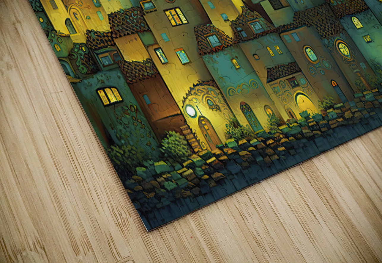 night in the neighborhood George Bloise Puzzle