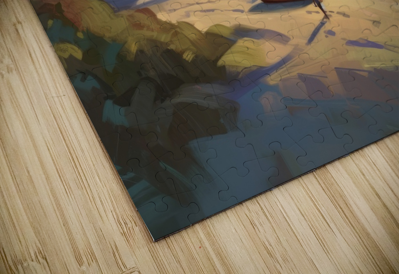 tropical beach house concept George Bloise Puzzle