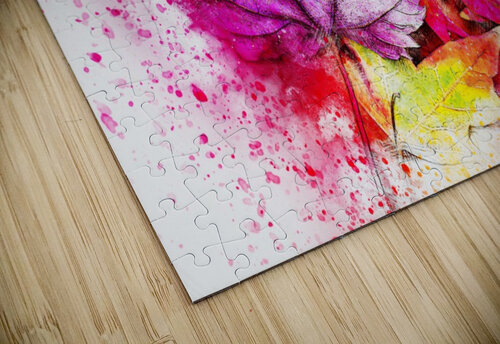 AUTUMN LEAVES SPLASH OUT George Bloise puzzle