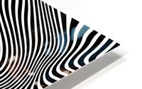 ZEBRE LINES HD Metal print