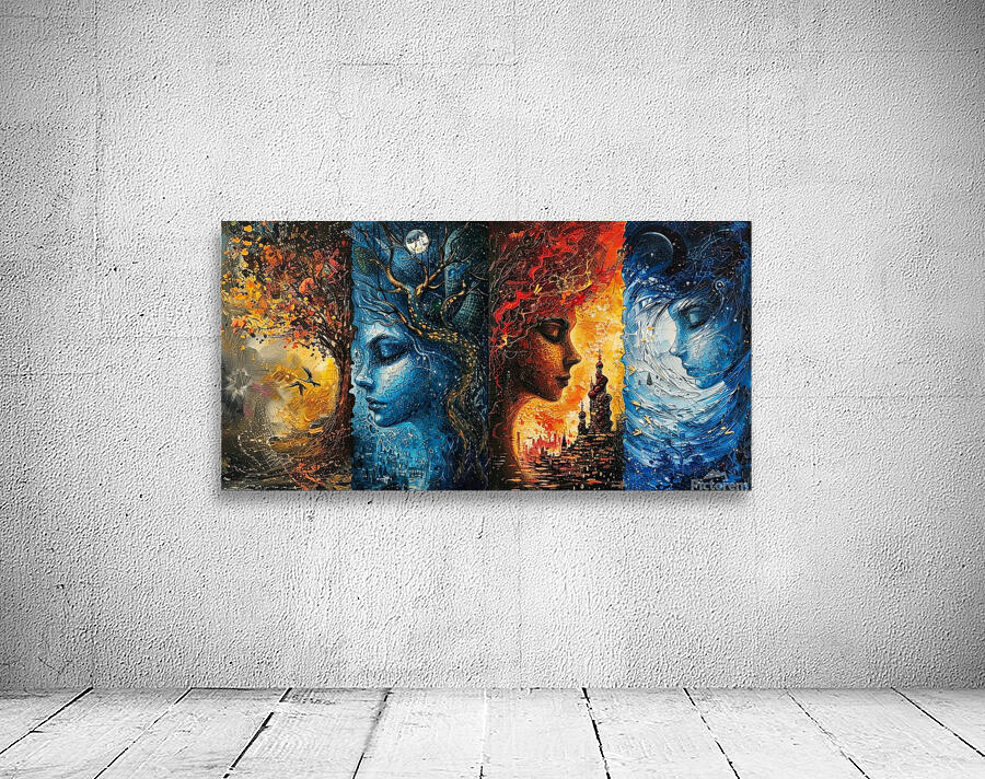 Fire &  Ice Wall Preview