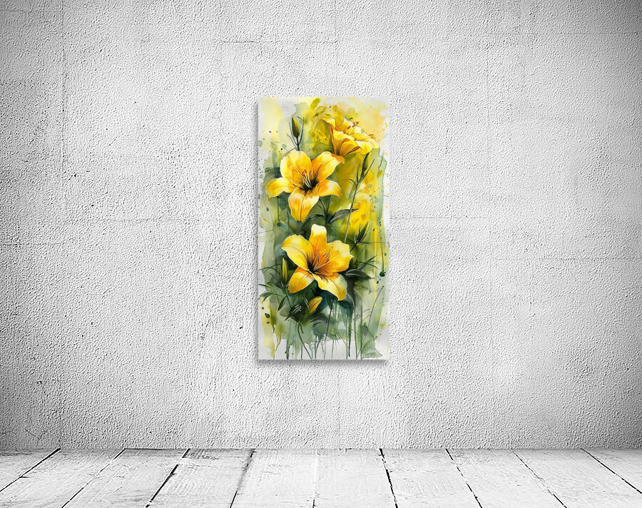 Yellow flowers Wall Preview