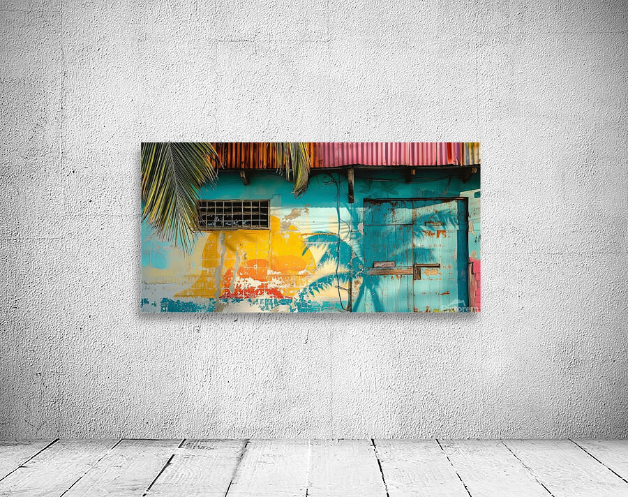 caribbean style art Wall Preview