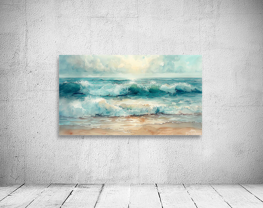 shore waves Wall Preview