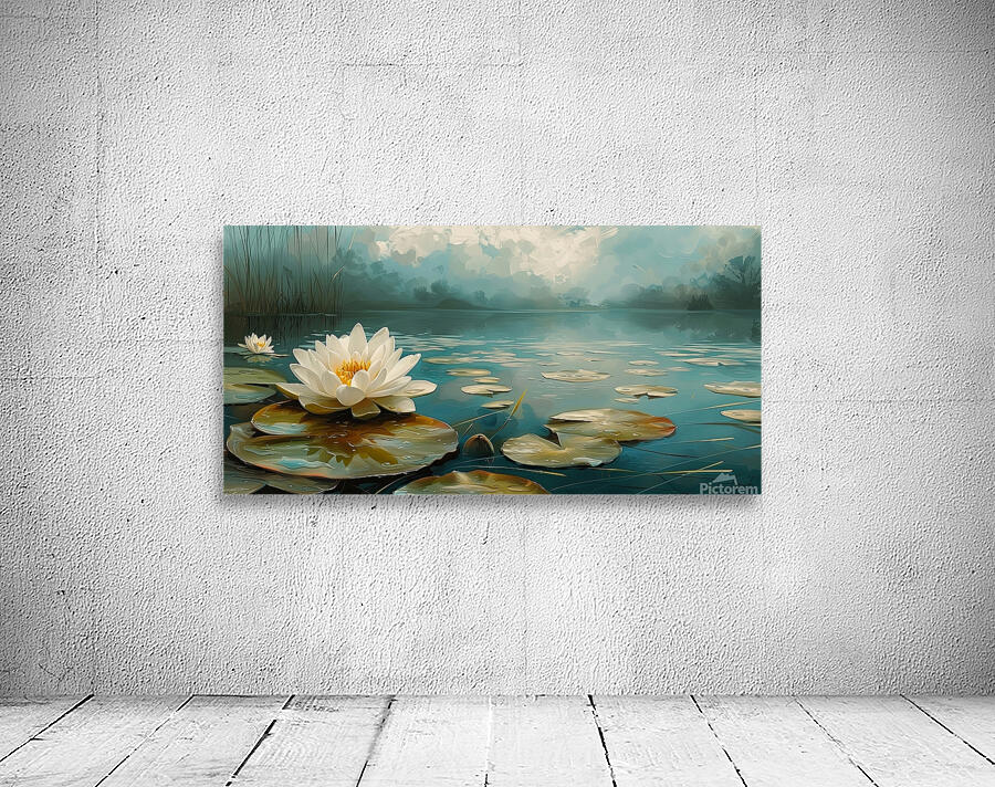 flower water lake Wall Preview