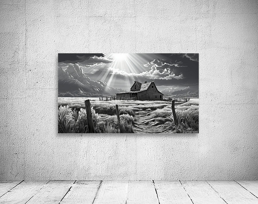 western cabin Wall Preview