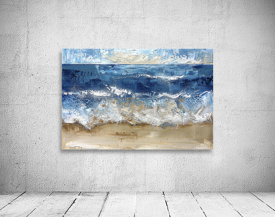 rough ocean art Wall Preview