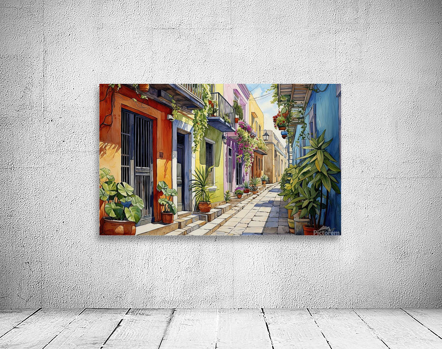 PLANT ON THE ROAD Wall Preview