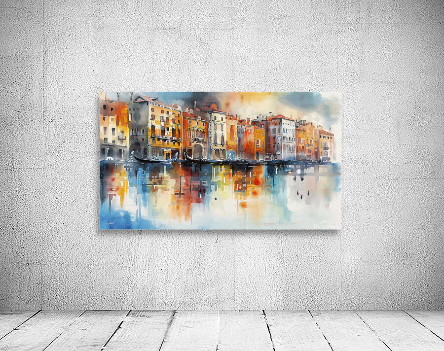 gondolas of venice Wall Preview