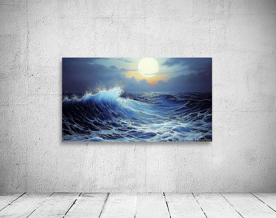 WAVE IN THE OCEAN Wall Preview