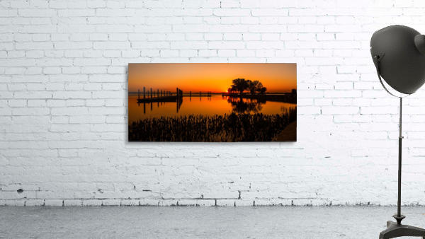 RED SUNSET Wall Preview