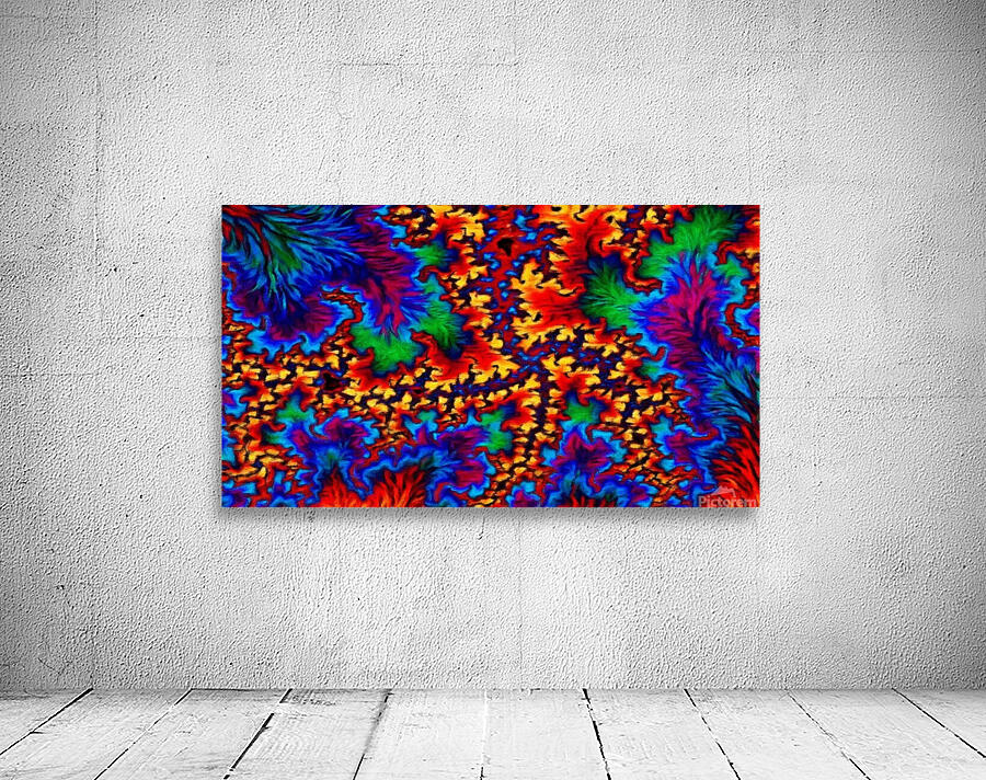 Hot Red Tropic Wall Preview