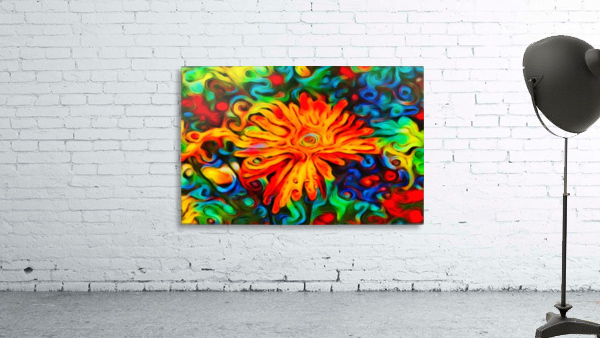 Drop Flower Wall Preview