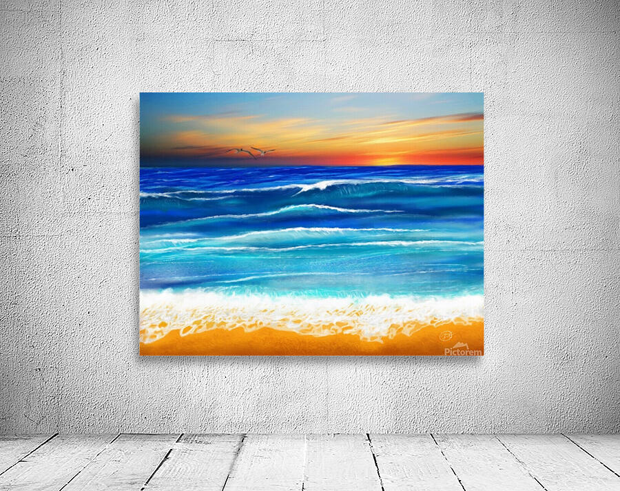 Sunset at 7pm Wall Preview