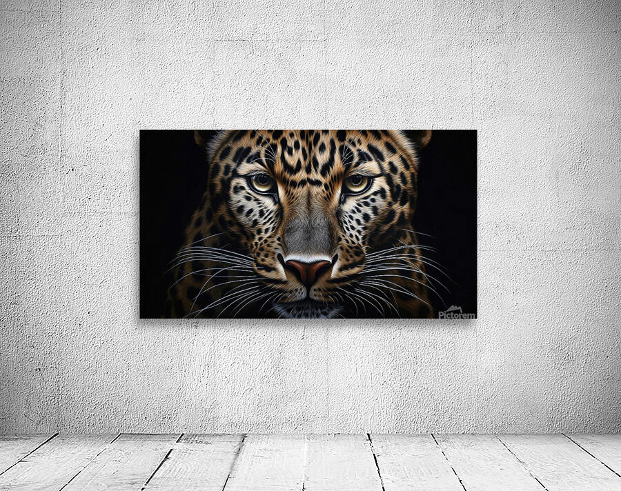  leopard s face Wall Preview