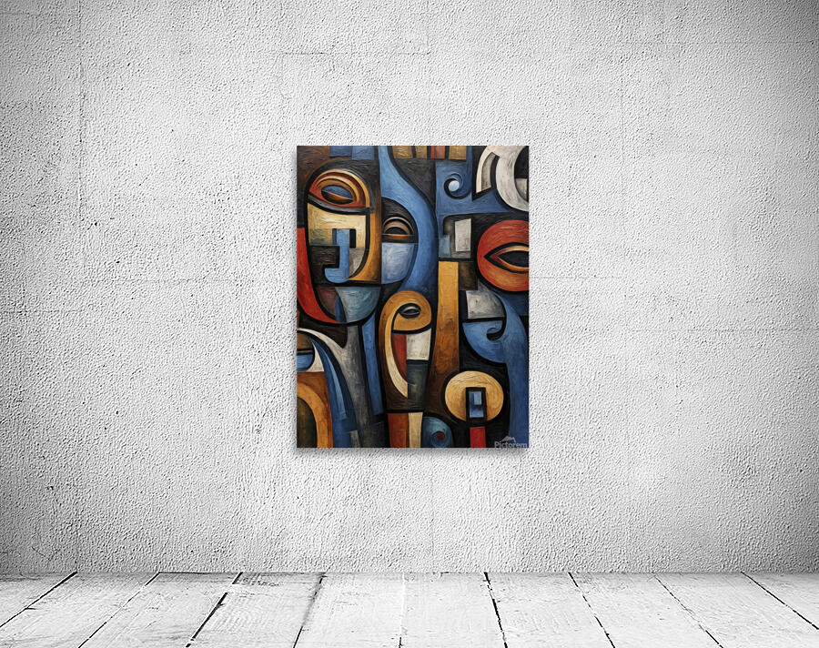 eyes between colors Wall Preview