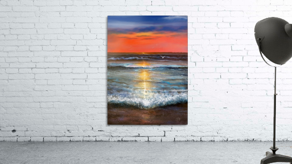 Sunset at the Beach Wall Preview