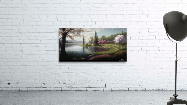 lake view Wall Preview