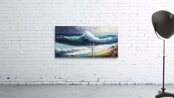 surf the wave Wall Preview