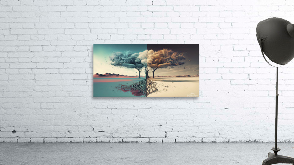 two dimensions Wall Preview