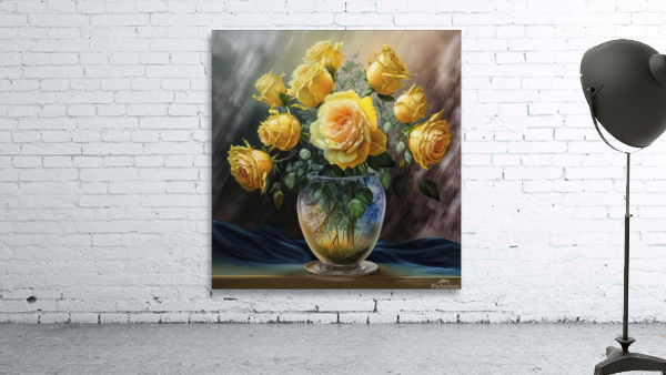 Flowers from the 50s Wall Preview