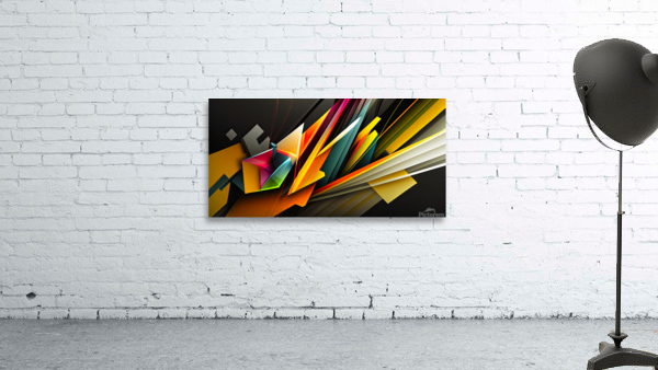 lines colors art wall Wall Preview