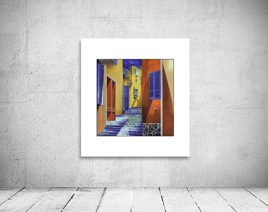 typical caribbean street Wall Preview