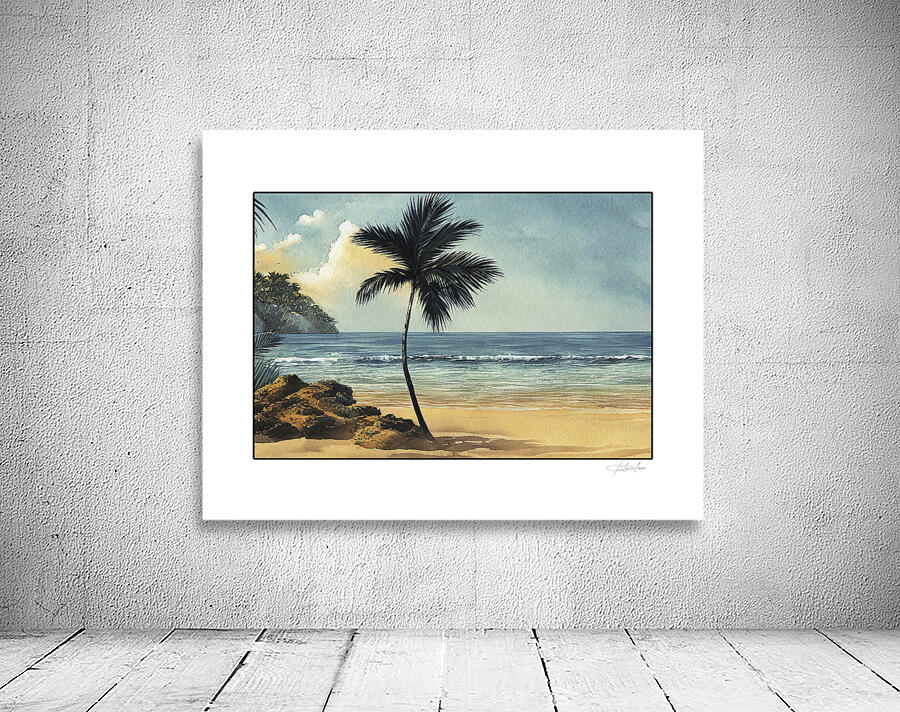 tropical beach Wall Preview