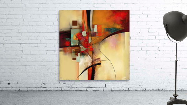 composition of colors II Wall Preview