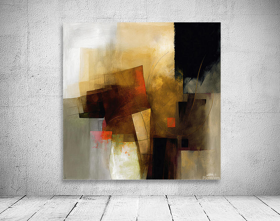 pastel color brush strokes II Wall Preview