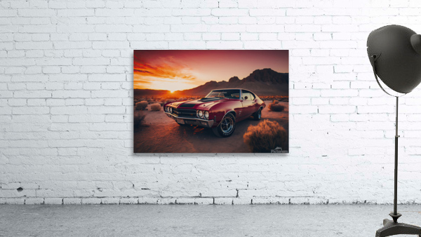 USA classic car Wall Preview