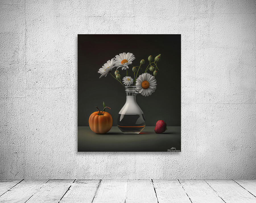 nature flowers vase Wall Preview