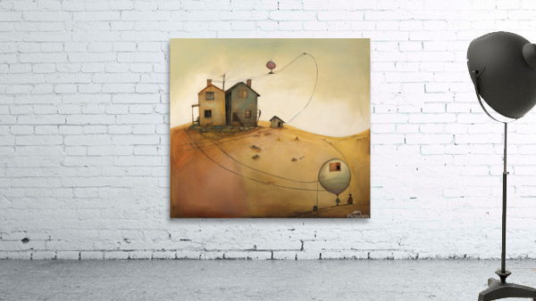 balloon house Wall Preview