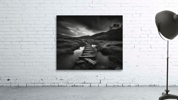 ruined road Wall Preview