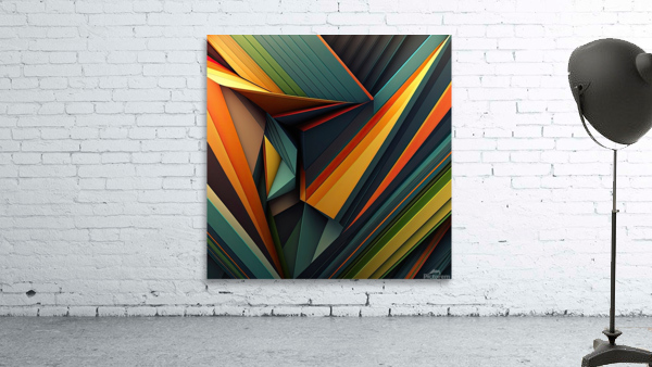 abstract modern lines Wall Preview