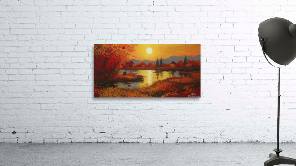 a new dawn in autumn Wall Preview