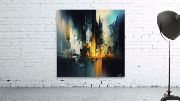 modern abstract V Wall Preview