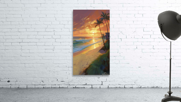 tropical beach concept Wall Preview